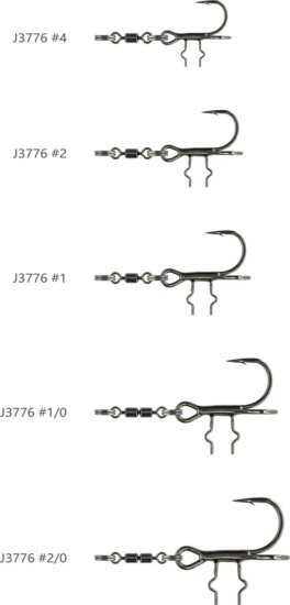 Savage Gear SPINNING T STINGER SGT 2 2 Darab segédhorog