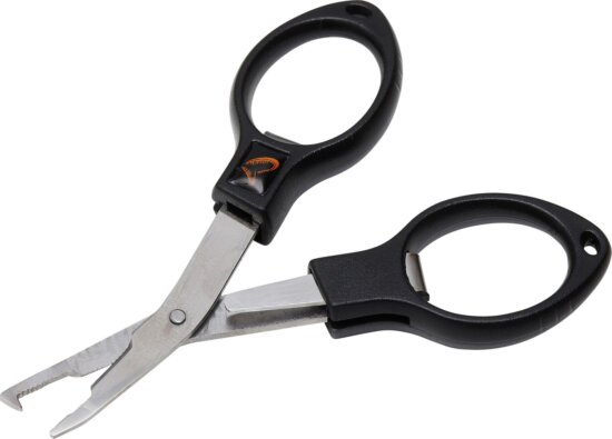 Savage Gear MAGIC FOLDING SCISSORS 9.5CM kulcskarika nyitó és zsinórvágó