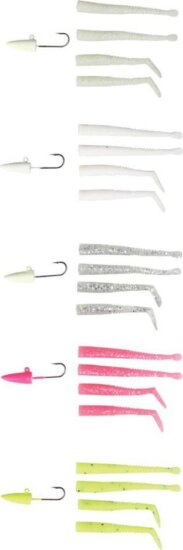 Savage Gear LRF MINI SANDEEL KIT 25 Darab pilker