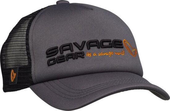 Savage Gear CLASSIC TRUCKER CAP ONE SIZE SEDONA GREY baseball sapka
