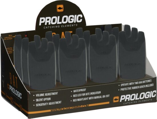 Prologic BAT BITE ALARM RED 12 Darab BULK elektromos kapásjelző szett