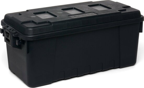 Plano Sportsman's Trunks 76,2x36,2x32,4cm, (Int. dim 66x28,6x28,6cm), Black horgászláda