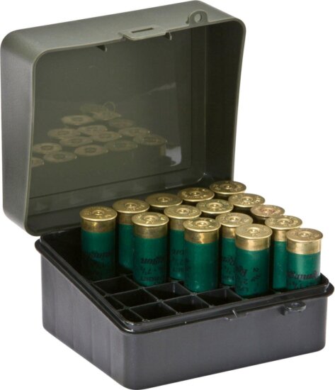Plano 12-Gauge Shot Shell Case ; 14x13,3x8,6cm