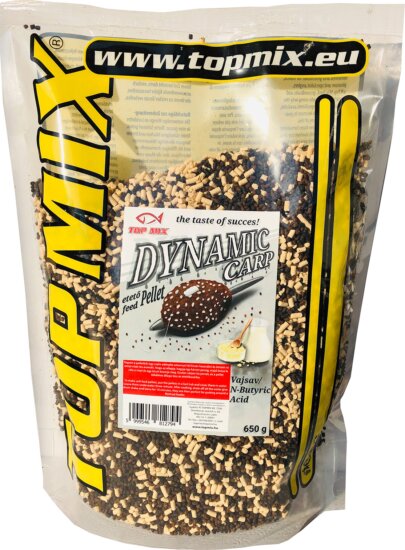 Top Mix Dynamic Carp etető pellet, Vajsav