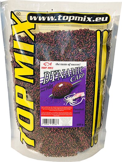 Top Mix Dynamic Carp etető pellet, Tintahal