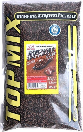 Top Mix Dynamic Carp etető pellet, Máj