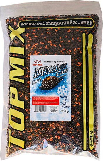 Top Mix Dynamic Carp etető pellet, Hidegvíz