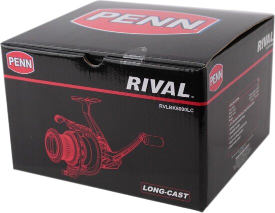 PENN RIVAL 8000LC BLACK távdobó orsó
