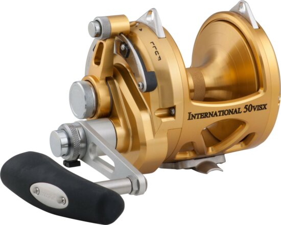 PENN INT50VISX INTERNATIONAL 50VISX REEL GLD harcsázó pergető orsó