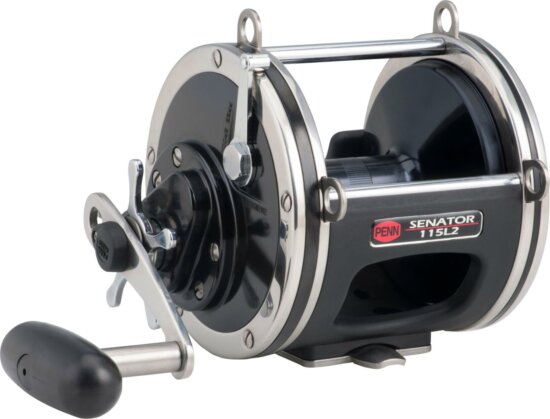 PENN 115L2 Senator Big Game 9/0 Reel harcsázó pergető orsó
