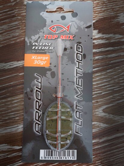 Top Mix Arrow Flat method feeder kosár - XL 30g