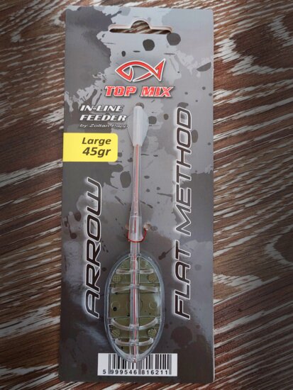 Top Mix Arrow Flat method feeder kosár - L 45g