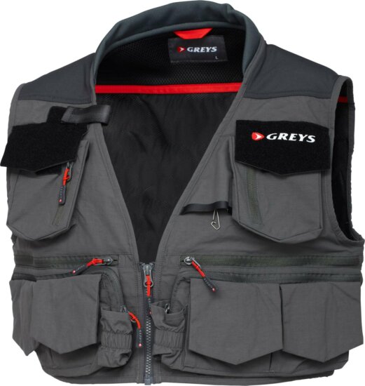 Greys Tail Fly Vest L/XL GREY mellény