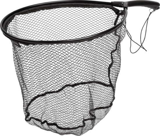 Greys GS L HANDLE 49.5X38CM 10MM RUB. MAGNETIC LANYARD pergető merítőszák