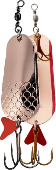 DAM TWIN SPOON 4.5CM 16G S COPPER/COPPER támolygó villantó