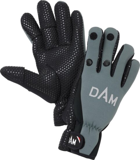 DAM NEOPRENE FIGHTER GLOVE XL BLACK/GREY neoprén kesztyű