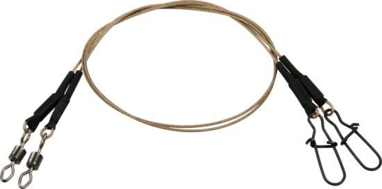 DAM COATED CORE49 SPIN LEADER M 6 30CM 16KG