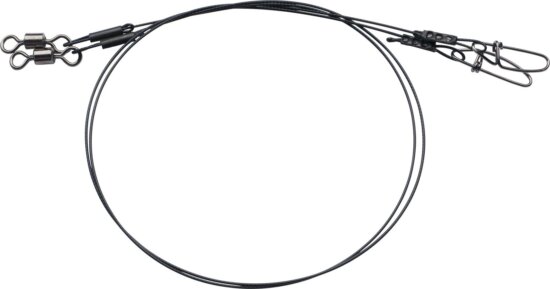 Berkley Steel Pike Leaders - 100lb 40cm - 2 Darab