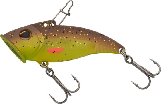Berkley Rattling Powerblade 4.5cm 10g Brown Chartreuse vibe csali