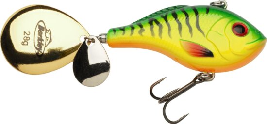Berkley Pulse Spintail XL 10cm/28g Firetiger tailspinner