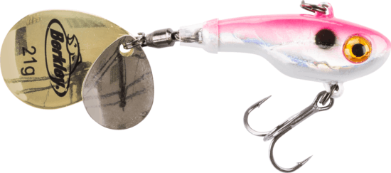 Berkley Pulse Spintail 6cm/9g Pearl Pink tailspinner