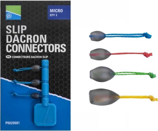 Preston SLIP DACRON CONNECTOR - MICRO