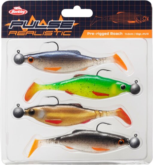 Berkley Pulse Realistic Roach 11cm 4 Darab gumihal