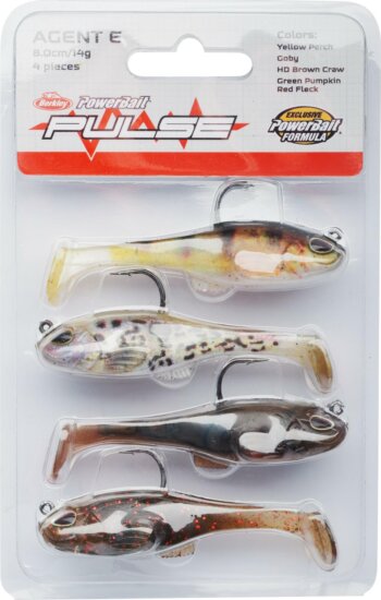 Berkley Pulse Agent E 4-Pack 5.5cm/10g gumihal