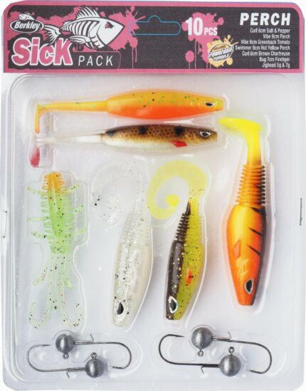 Berkley PowerBaitSick Pack Perch műcsali szett