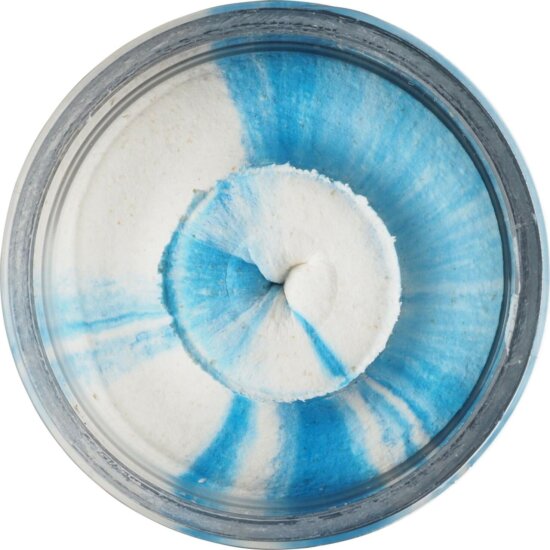 Berkley PowerBaitPowerBait® EU NTGL TRTBT GARLIC WHITE/BLUE GLITTER plasztik csali