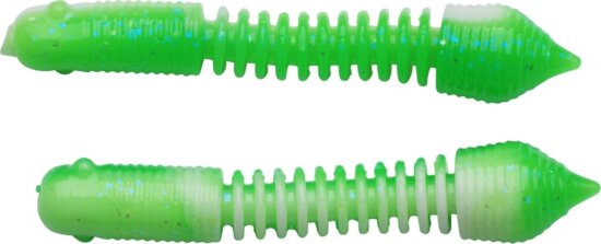 Berkley PowerBait PWRBT PWR Pillar 55mmSprng Grn/White gumihal