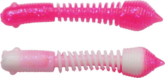 Berkley PowerBait PWRBT PWR Pillar 55mmPink/White gumihal