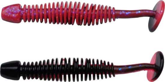 Berkley PowerBait PWRBT PWR Leech 60mmSalmon Egg Red/Black gumihal