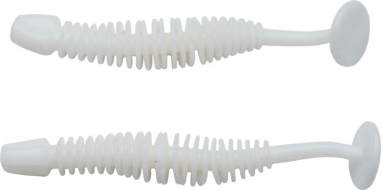 Berkley PowerBait PWRBT PWR Leech 60mmMilky White gumihal