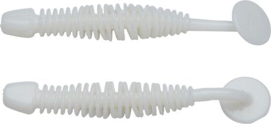 Berkley PowerBait PWRBT PWR Leech 50mmMilky White gumihal