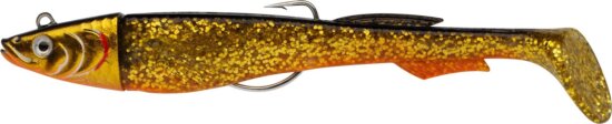Berkley PowerBait Power Sardine 12cm - 20gr Gold Motoroil gumihal