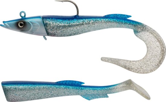 Berkley PowerBait Power Sandeel 21cm - 160g Metallic Blue gumihal