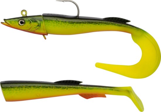 Berkley PowerBait Power Sandeel 21cm - 160g Hot Cod gumihal