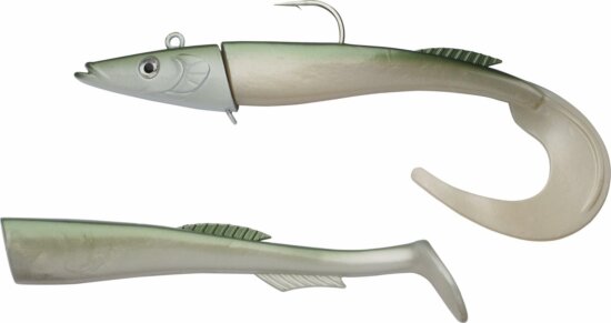 Berkley PowerBait Power Sandeel 15cm - 20g Kaki gumihal