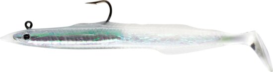 Berkley PowerBait mounted sandeels 15cm white gumihal