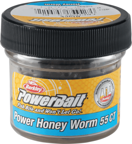 Berkley PowerBait EBPHW2.5-BL PWR HONEY WRM 2.5CM BLACK gumihal