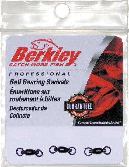Berkley Mc Mahon BB with snaps Swivel 6 nickeled