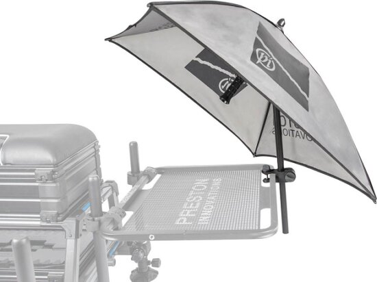 Preston OffBox GREY BAIT BROLLY
