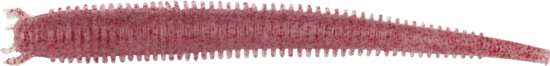 Berkley Gulp! GULP SW FAT SANDWORM 4IN Clear Red Fleck 10 Darab gumihal