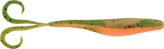 Berkley Gulp! GULP CRZLGJRKSH 5IN Lime Tiger Glow 5 Darab gumihal