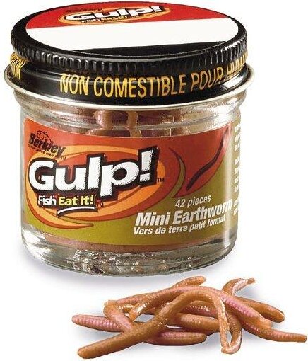 Berkley GMEW-NAT GULP MINI EARTHWORM NATURAL 79