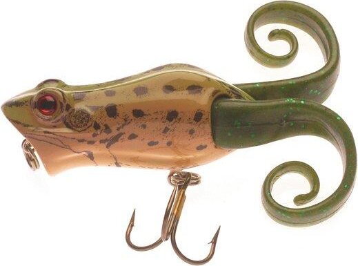 Berkley FPF6PW-LF FRNZ PWR POP FROG LEOPARD FROG