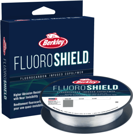 Berkley FluoroShield™; 300m | 327yd, 0,23mm, 4,5kg | 10lb , Clear fluorcarbon zsinór
