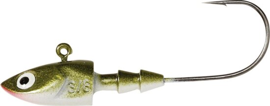Berkley DAM DEEP 1/4 OZ JIG HEAD FLUO OR/Y