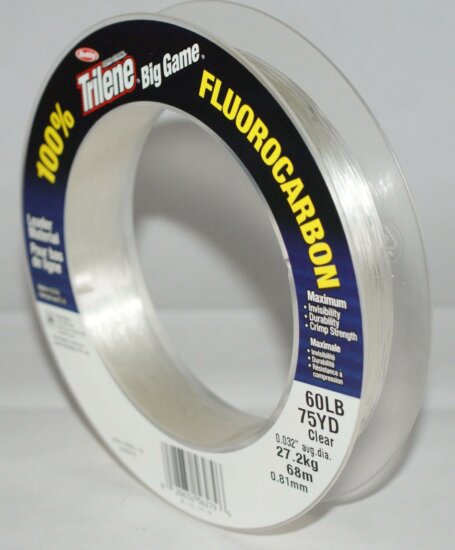 Berkley Big Game 75m | yd, 0,91mm, 40kg | 88lb , Clear fluorcarbon zsinór